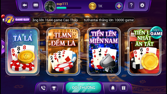 Cổng game B52 - đổi thưởng ăn tiền thật