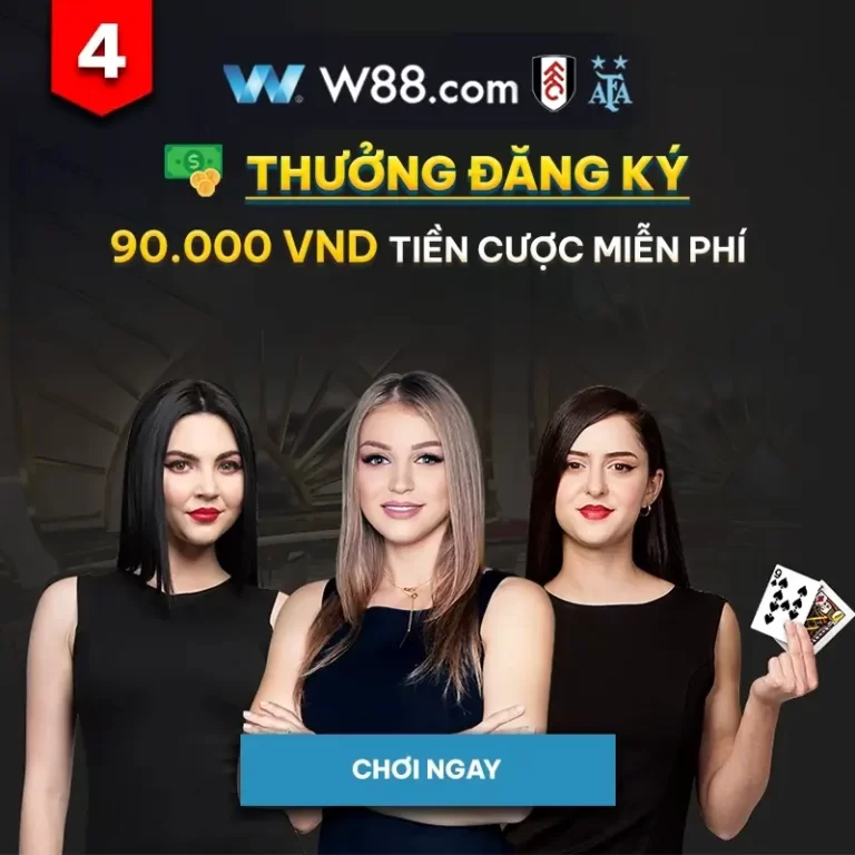 ลงทะเบียนบัญชี W88 เพื่อรับโปรโมชั่นที่น่าสนใจ